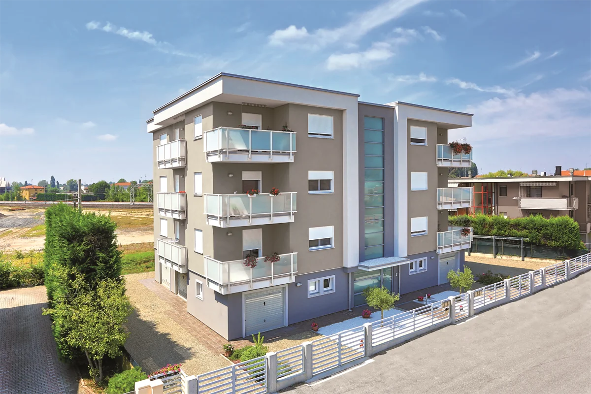 Condominio Stazione San Felice sul Panaro: impianti elettrici all’altezza di un edificio in bioedilizia - Bontempi Impianti