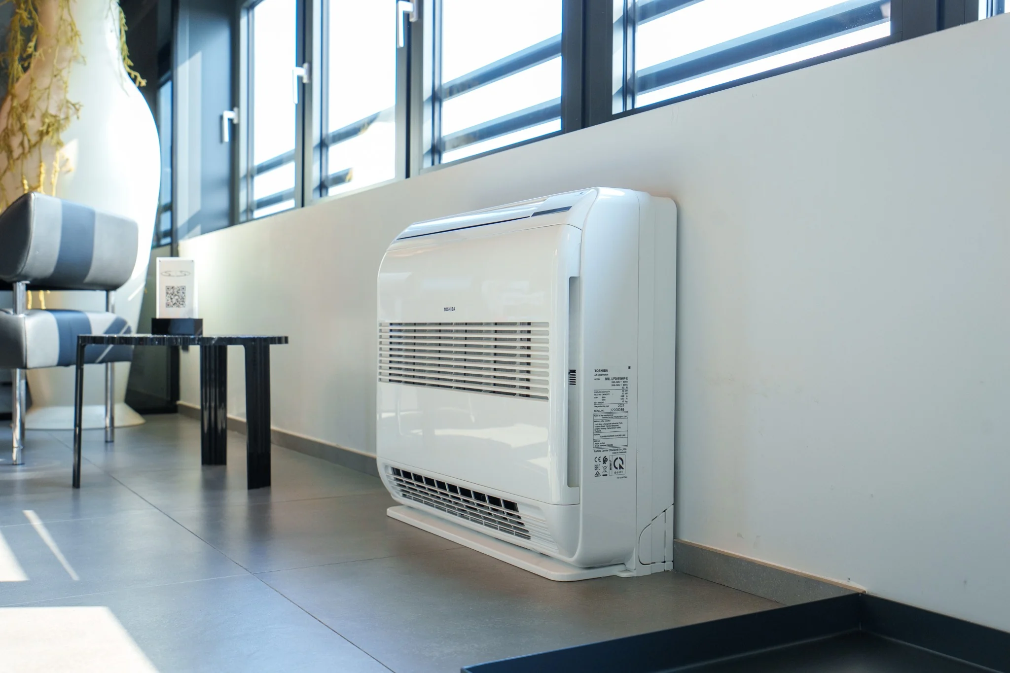 Unità di climatizzazione installata nei nuovi uffici STS