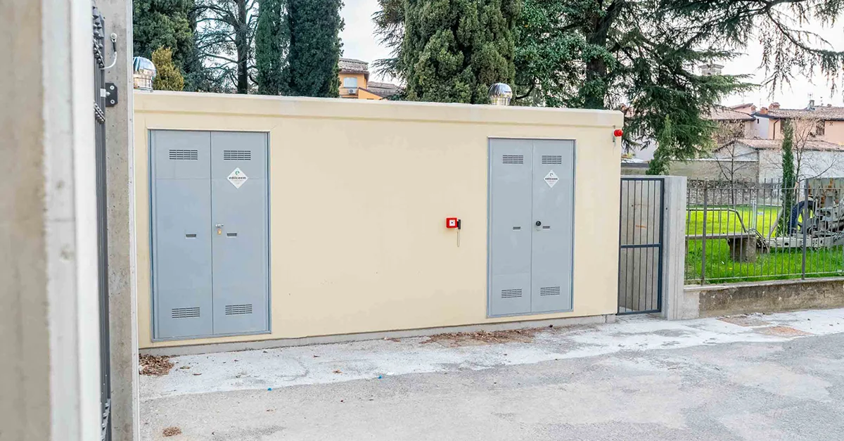Centrale termica, cabina MT/BT e quadri elettrici - Centralina esterna - Bontempi Impianti