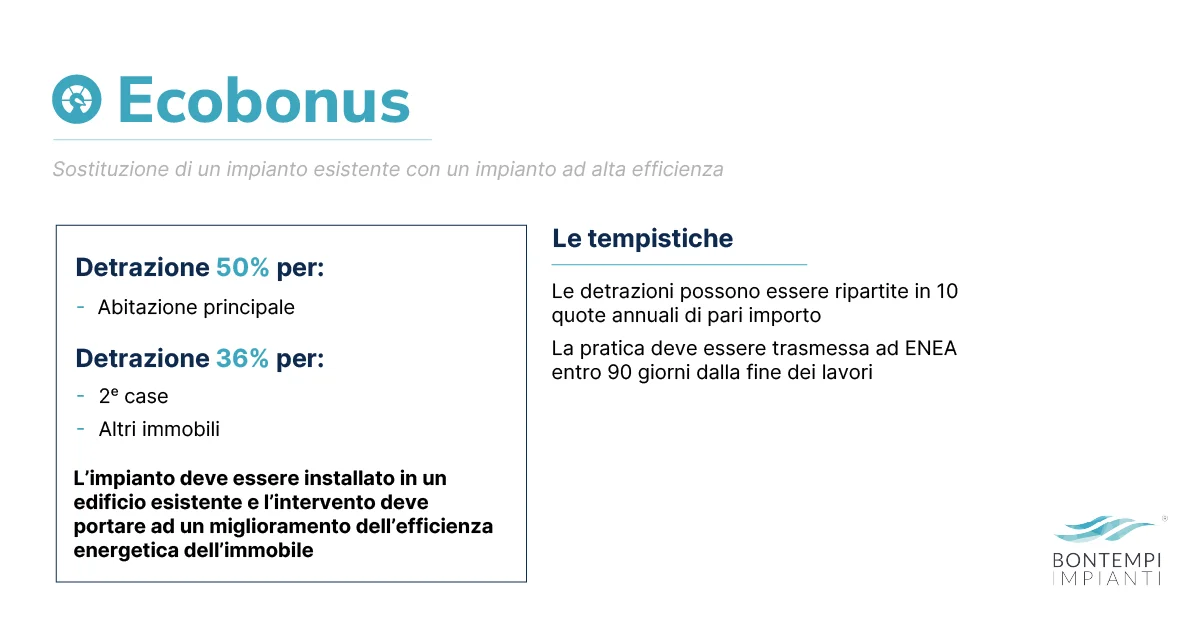 Ecobonus - Bontempi Impianti