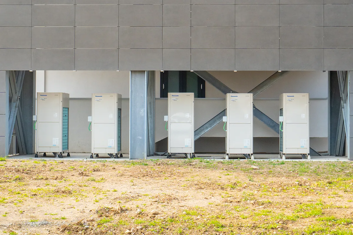 Impianti RSA a Brescia - Climatizzazione - Unità esterna - Bontempi Impianti