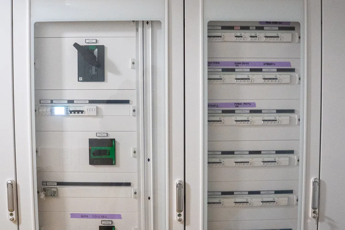 Impianti RSA a Brescia - Impianto Elettrico - Quadro elettrico - Bontempi Impianti