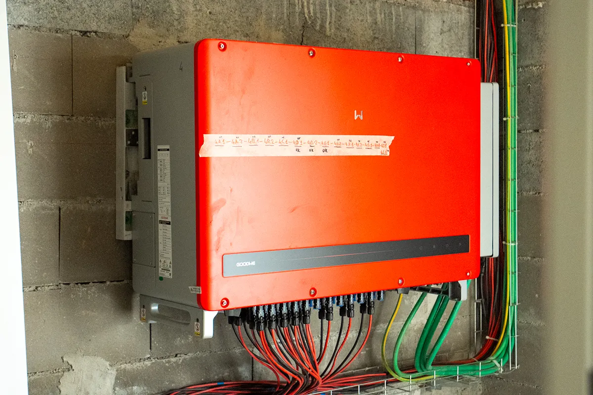 Impianti RSA a Brescia - Impianto Fotovoltaico - Inverter - Bontempi Impianti