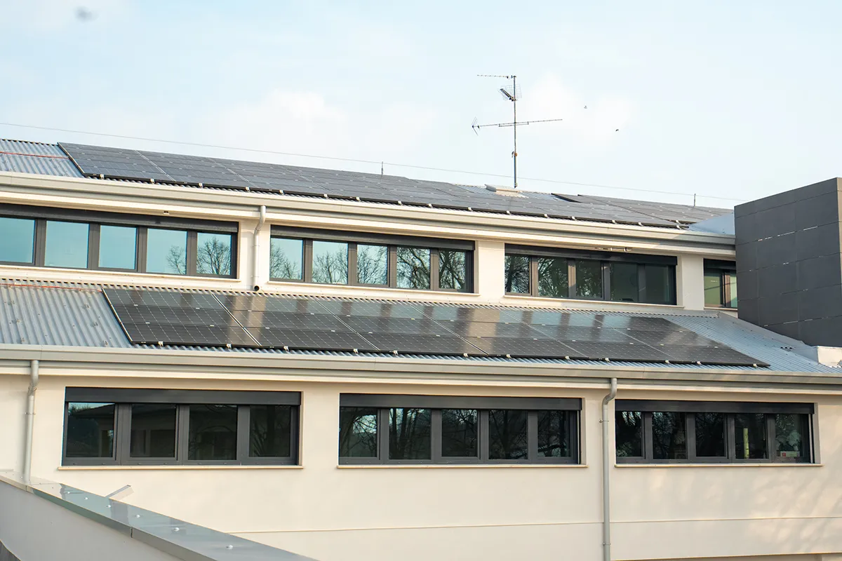 Impianti RSA a Brescia - Impianto Fotovoltaico - Tetto - Bontempi Impianti