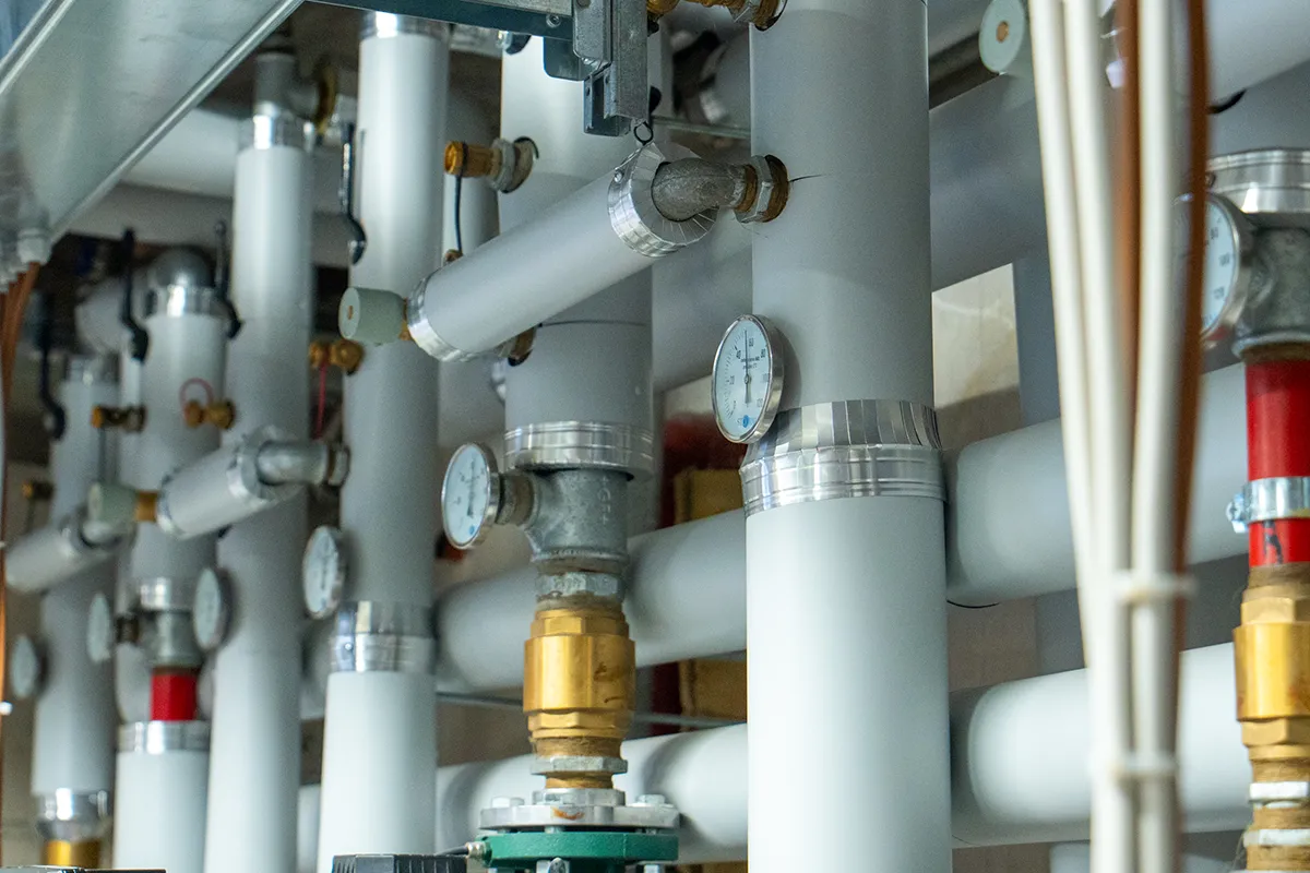 Impianti RSA a Brescia - Impianto idraulico - Dettaglio - Bontempi Impianti