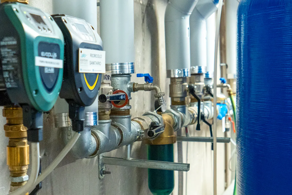 Impianti RSA a Brescia - Impianto idraulico - Valvole - Bontempi Impianti