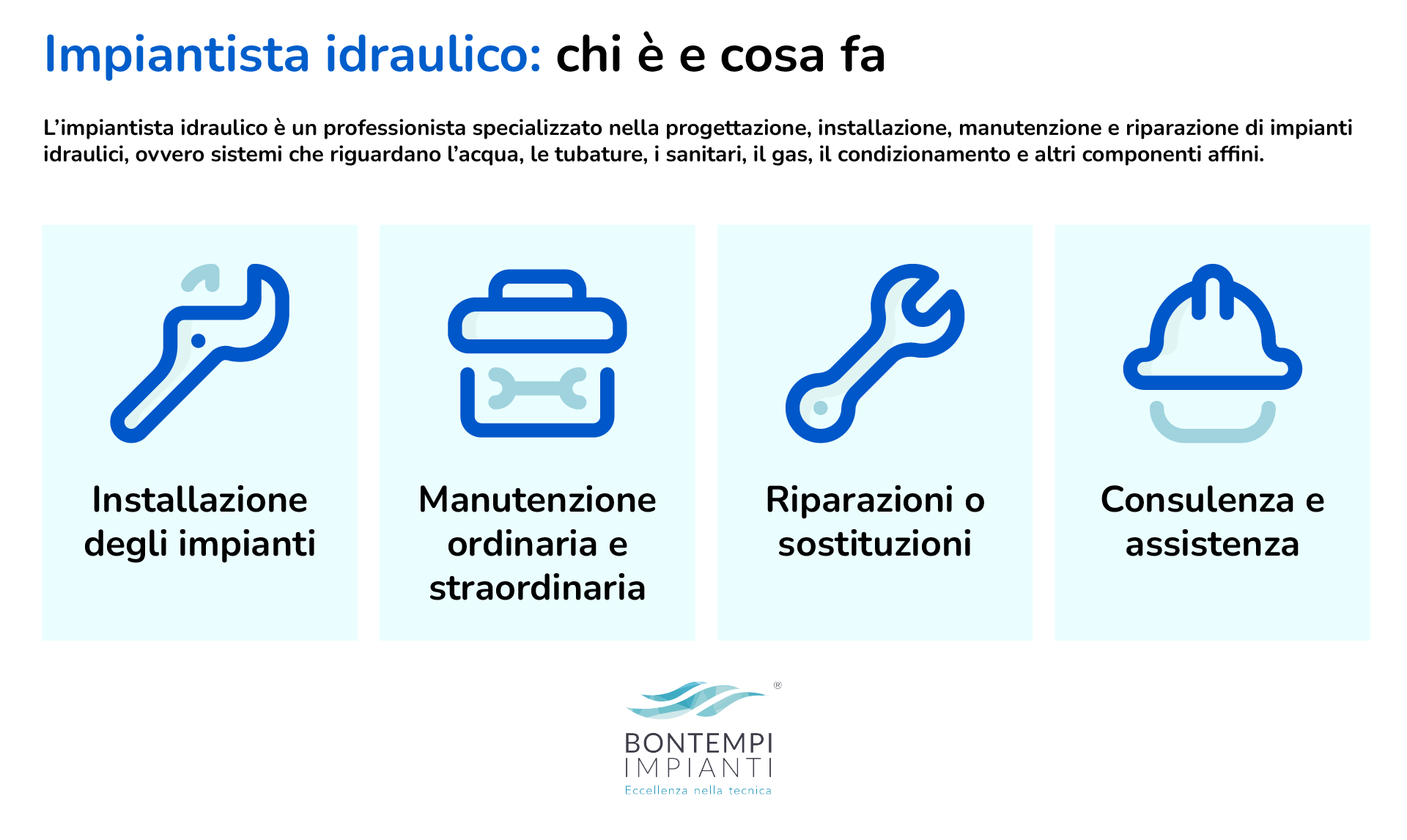 Impiantista idraulico - Chi è e cosa fa - Bontempi Impianti Impiantista idraulico - Chi è e cosa fa - Bontempi Impianti