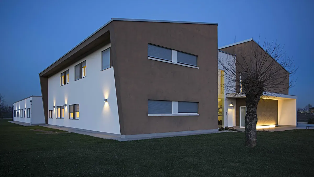 Wolf Haus - Impianto elettrico - Clinica La Nuvola - Orzinuovi - Sera - Bontempi Impianti