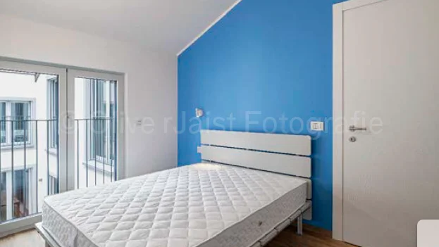 Wolf Haus - Condominio Ecoliving - Milano - Impianto elettrico - Interno - Camera azzurra - Bontempi Impianti