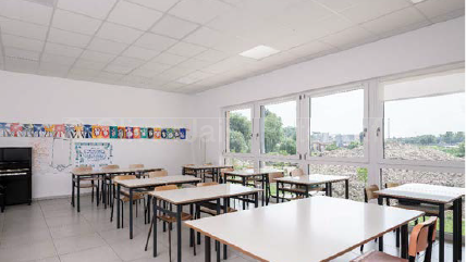 Wolf Haus - Impianto elettrico - Scuola di Legnano - Aula - Bontempi Impianti