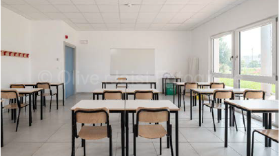 Wolf Haus - Impianto elettrico - Scuola di Legnano - Aula lezione - Bontempi Impianti