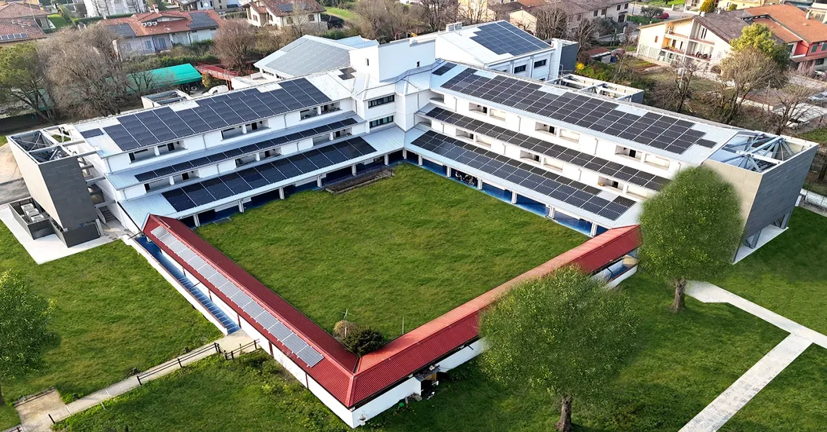 Impianti RSA a Brescia: riqualificazione completa elettrica, idraulica e climatizzazione 